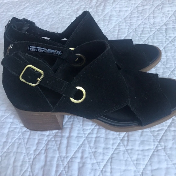 Koolaburra by UGG kaiah black suede sandals 6 - Picture 7 of 11